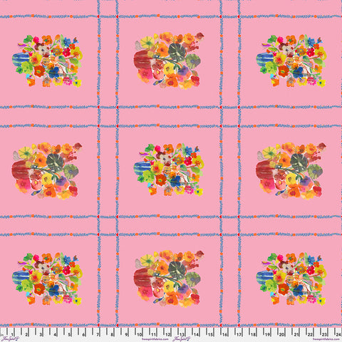 Free Spirit Pompadours In PinkPWCG036 Pink Summer Bouquet By The Yard