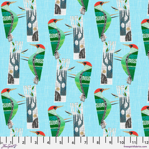 Free Spirit Flying South PWCY012 Skyblue Woodpecker By The Yard