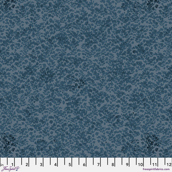 Free Spirit Chromatics PWFS052 Demin Foliage By The Yard