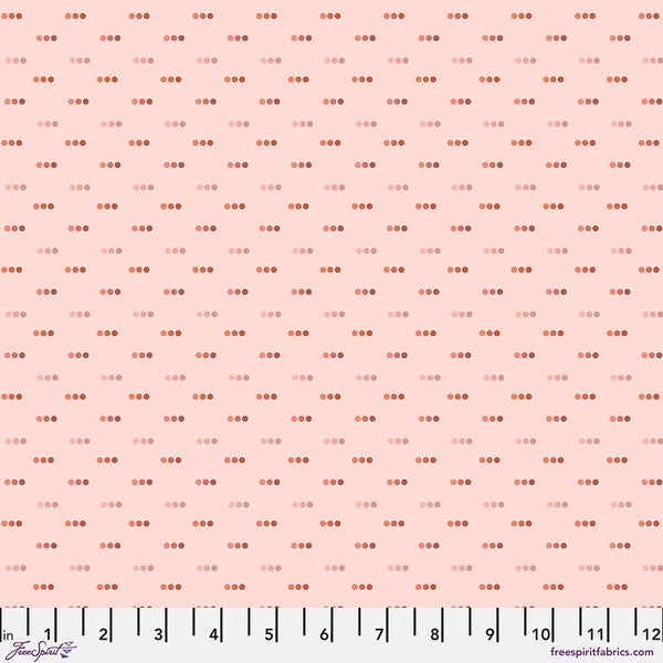Free Spirit Chromatics PWFS056 Apricot Dotty By The Yard