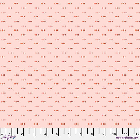 Free Spirit Chromatics PWFS056 Apricot Dotty By The Yard