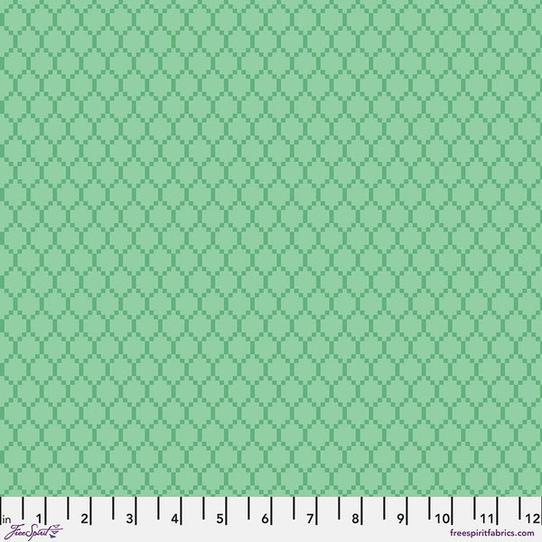 Free Spirit Chromatics PWFS057 Green Diamonds By The Yard
