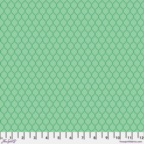 Free Spirit Chromatics PWFS057 Green Diamonds By The Yard
