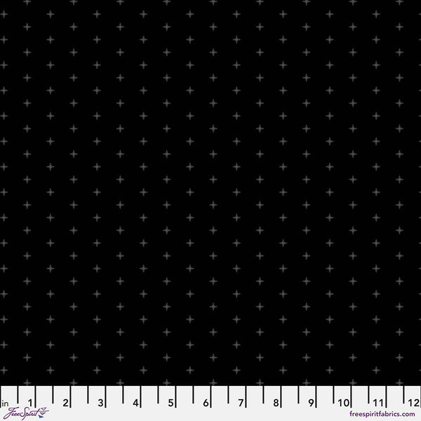 Free Spirit Chromatics PWFS059 Black Cross Stitch By The Yard