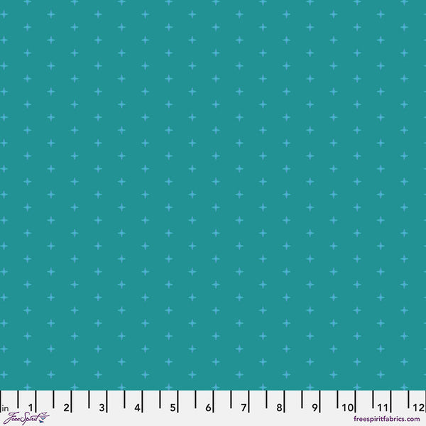 Free Spirit Chromatics PWFS059 Turquoise Cross Stitch By The Yard