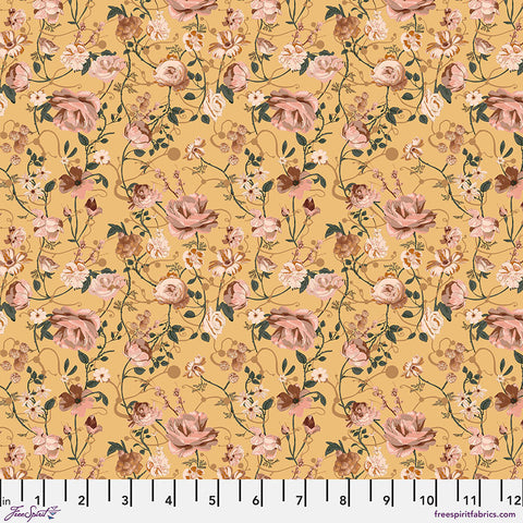 Free Spirit Enrapture PWGG005 Canary Entwined By The Yard