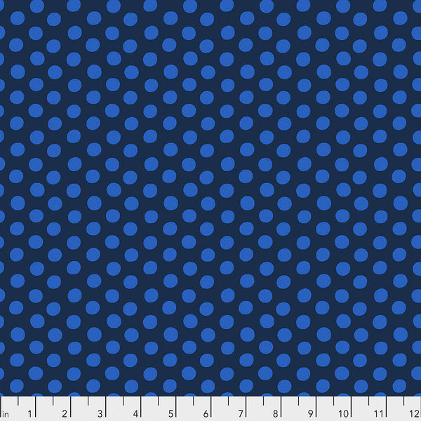Free Spirit Kaffe Fassett PWGP070 Indigo Spot By The Yard