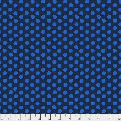 Free Spirit Kaffe Fassett PWGP070 Indigo Spot By The Yard