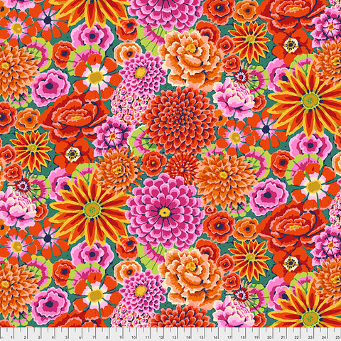 Free Spirit Kaffe Fassett PWGP172 Red Enchanted By The Yard