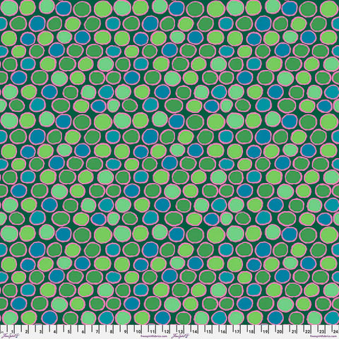 Free Spirit Kaffe Fassett Collective PWGP206 Green Penny Wise By The Yard
