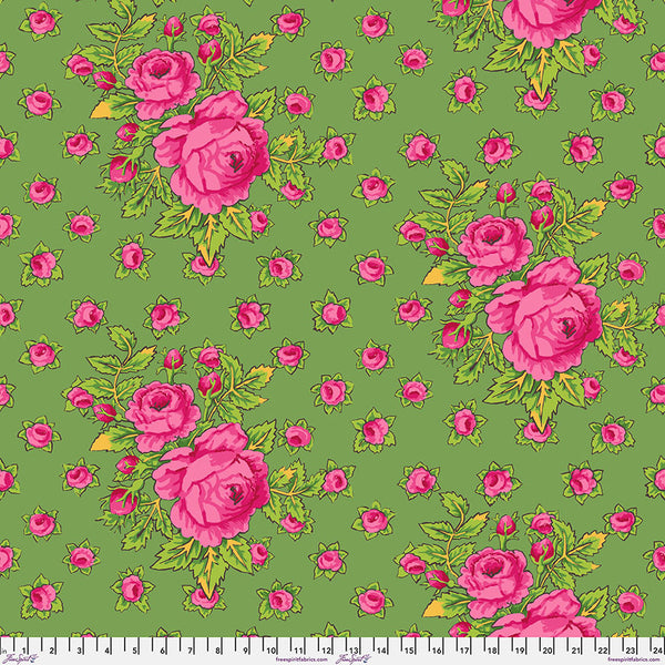Free Spirit Kaffe Fassett Collective PWGP212 Green Rosie By The Yard