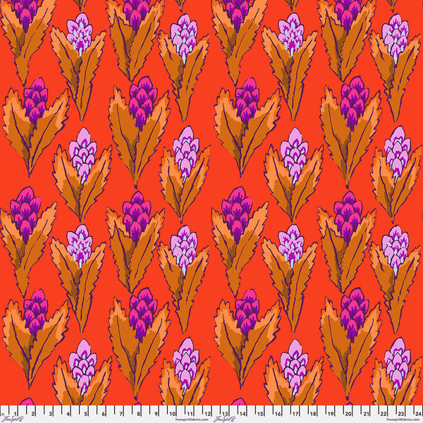 Free Spirit Kaffe Fassett Collective PWGP214 Red Hyacinth By The Yard