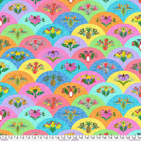 Free Spirit PWHG002 Multi Fruit Scallops By The Yard
