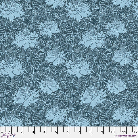 Free Spirit Paradise Blooms PWKI010 Slate Waratah Grandeur By The Yard