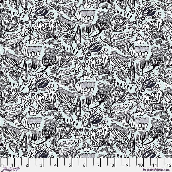 Free Spirit Springtime Splendour PWKI022 Mist Botanika By The Yard