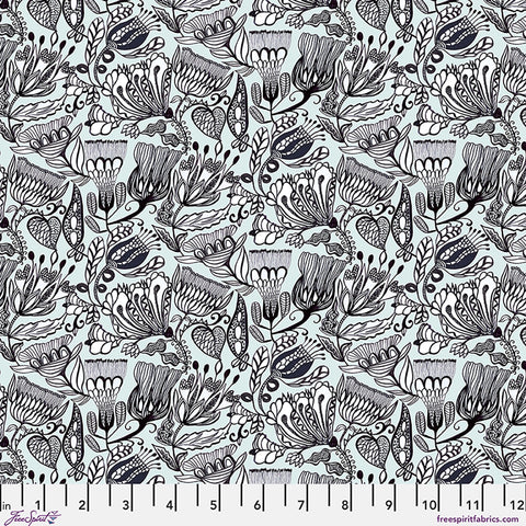 Free Spirit Springtime Splendour PWKI022 Mist Botanika By The Yard