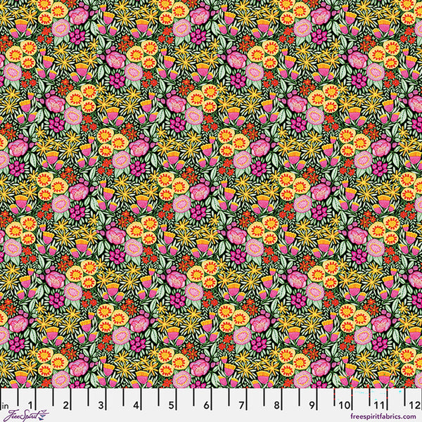 Free Spirit Springtime Splendour PWKI025 Tuttifrutti Flourishing Flowers By The Yard