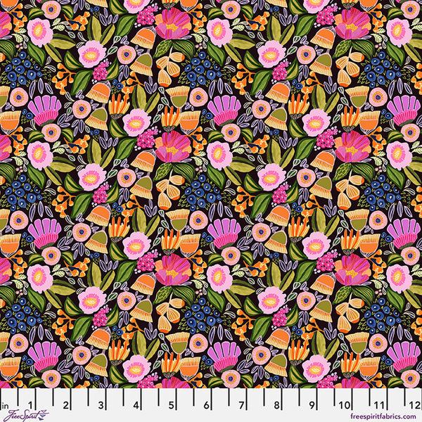 Free Spirit Springtime Splendour PWKI027 Tuttifrutti In Full Bloom By The Yard