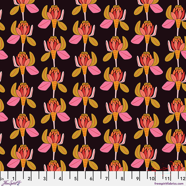 Free Spirit Springtime Splendour PWKI028 Licorice Protea Majestica By The Yard