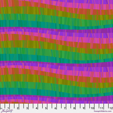 Free Spirit Love In The Wild PWKT036 Multi Love Stripe By The Yard