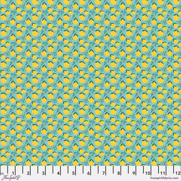 Free Spirit Floral Pets PWMC053 XSky Lemons By The Yard