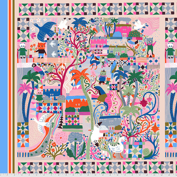 Free Spirit PWMF022 Panel Around Town PANEL By The PANEL (Not Strictly By The Yard)