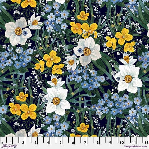 Free Spirit Nocturnal Creatures PWMM003 Black Night Garden By The Yard