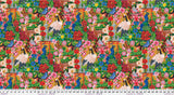 Free Spirit Secret Garden PWMM013 Gold Secret Garden By The Yard