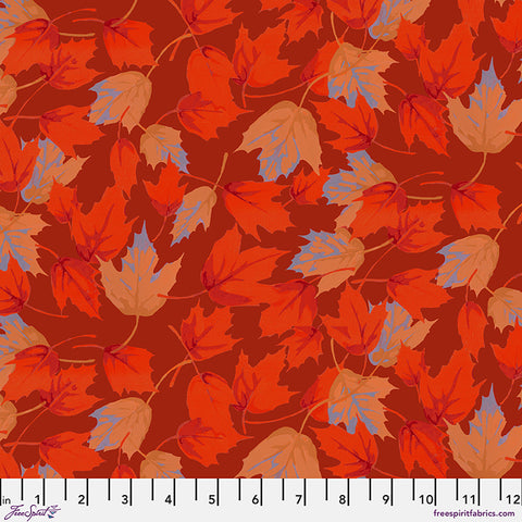 Free Spirit Golden Harvest PWMN084 Red Small Maple By The Yard