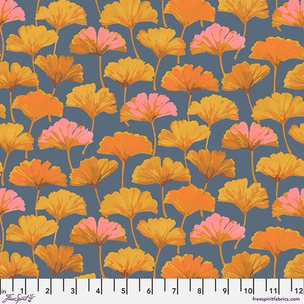 Free Spirit Golden Harvest PWMN085 Slate Ginkgo By The Yard