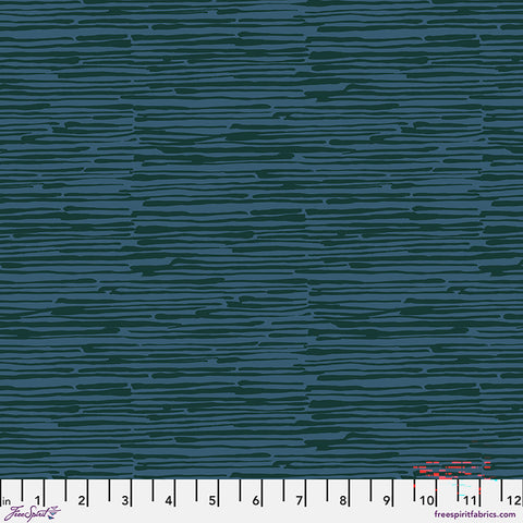 Free Spirit Golden Harvest PWMN090 Teal Falling Stems By The Yard