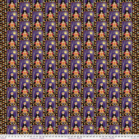 Free Spirit Moonlit Mischief PWMY055 Multi Halloween Trickster By The Yard