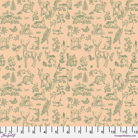 Free Spirit Last Fall In Japan PWNL061 Coral Bambi By The Yard