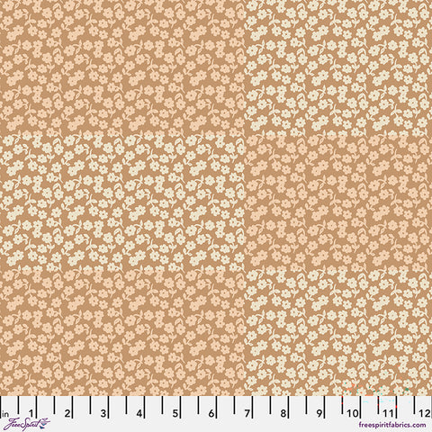 Free Spirit Last Fall In Japan PWNL065 Coral Little Flowers By The Yard