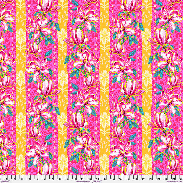 Free Spirit Festival PWOB119 Pink Magnolias By The Yard