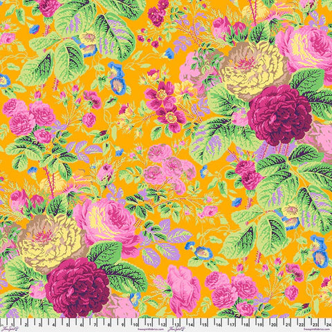 Free Spirit Kaffe Fassett Collective PWPJ053 Gold Gradi Floral By The Yard