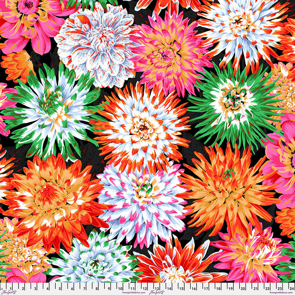 Free Spirit Kaffe Fassett Collective PWPJ054 Contrast Cactus Dahlia By The Yard