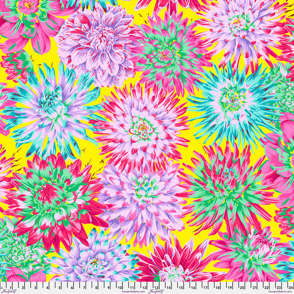 Free Spirit Kaffe Fassett Collective PWPJ054 Spring Cactus Dahlia By The Yard