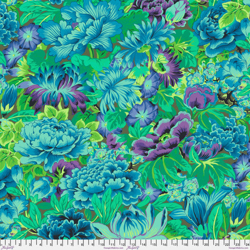 Free Spirit Kaffe Fassett PWPJ064 Green Lavinia By The Yard