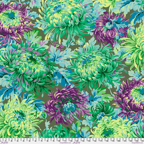 Free Spirit Kaffe Fassett Collective PWPJ072 AquaX Shaggy By The Yard