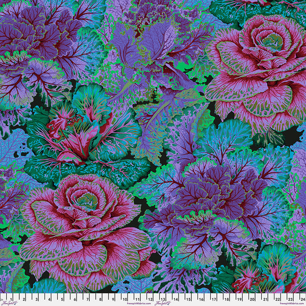 Free Spirit Kaffe Fassett PWPJ120 Dark Curly Kale By The Yard