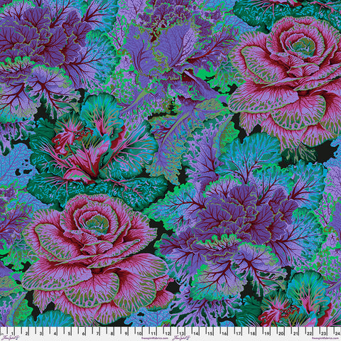 Free Spirit Kaffe Fassett PWPJ120 Dark Curly Kale By The Yard