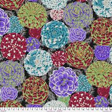 Free Spirit Kaffe Fassett Collective PWPJ130 Dark Japonica By The Yard