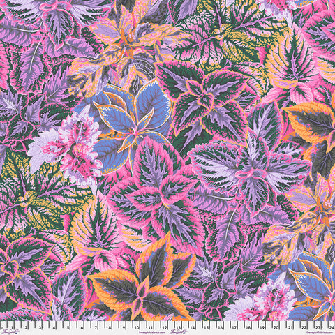 Free Spirit Kaffe Fassett Collective PWPJ132 Pink Bold Leaves By The Yard