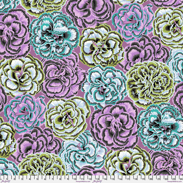 Free Spirit Kaffe Fassett Collective PWPJ133 Contrast Picotee Carnations By The Yard