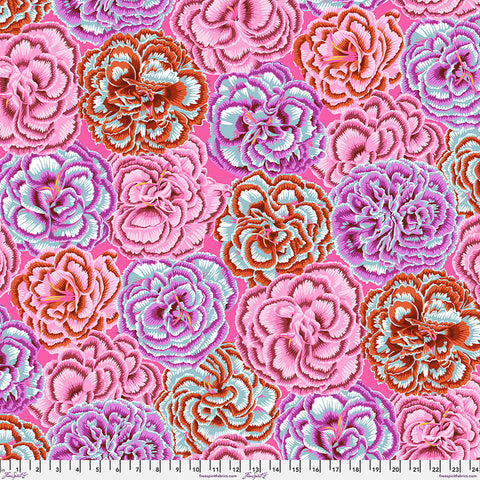 Free Spirit Kaffe Fassett Collective PWPJ133 Pink Picotee Carnations By The Yard