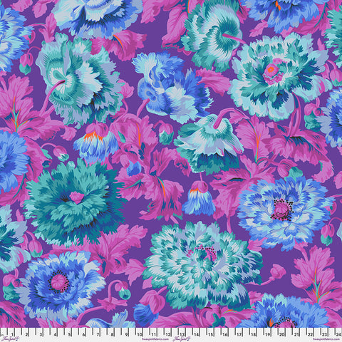 Free Spirit Kaffe Fassett Collective PWPJ134 Blue Rosemary By The Yard