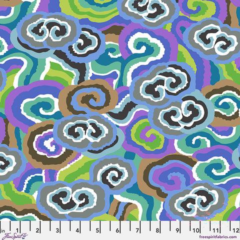 Free Spirit Kaffe August 2026 PWPJ138 Contrast Cloud Scrolls By The Yard