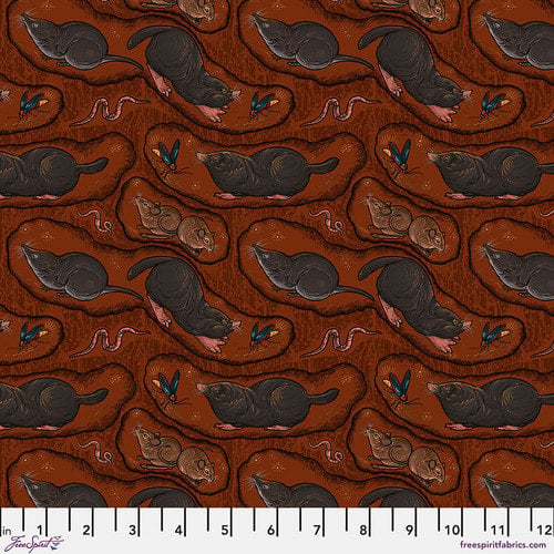 Free Spirit Garden Bed PWRH107 Brown Mole By The Yard