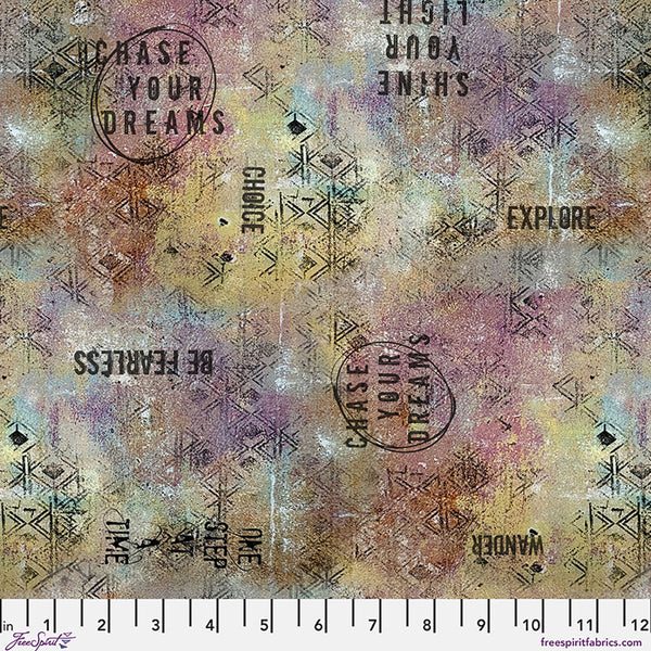 Free Spirit One Layer Away PWSE054 Lilac Affirmations By The Yard